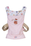 BABY born Baby Carrier - Doll Carrier for Children with 2 Viewing Directions & Adjustable Strap - Pink Carrier with Flower Detai