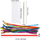 Supla Magic Scratch Rainbow Bookmarks Kit - 36 Sets, DIY, Wood & Paper, Medium, Black, Model: Windiy, Classroom Activities