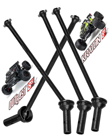 ARRCat for 1/5 Arrma KRATON 8S BLX/Outcast 8S BLX, 4PCS Front Rear Drive Shaft Upgrades Parts Hop-up for 1/5 Arrma Outcast/KRATO