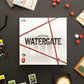 Capstone Games Watergate Strategy Board Game, 2-Player, Ages 12+, 30-60 Min Playtime, White, Model CSGFG1001