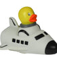 Rubber Duck Space Venture Shuttle, Waddlers Brand Toy Bathtub Rubber Ducks That Floats Upright, Birthday Baby Shower, All Depts.Space Venture Future Dreaming Favor Gift