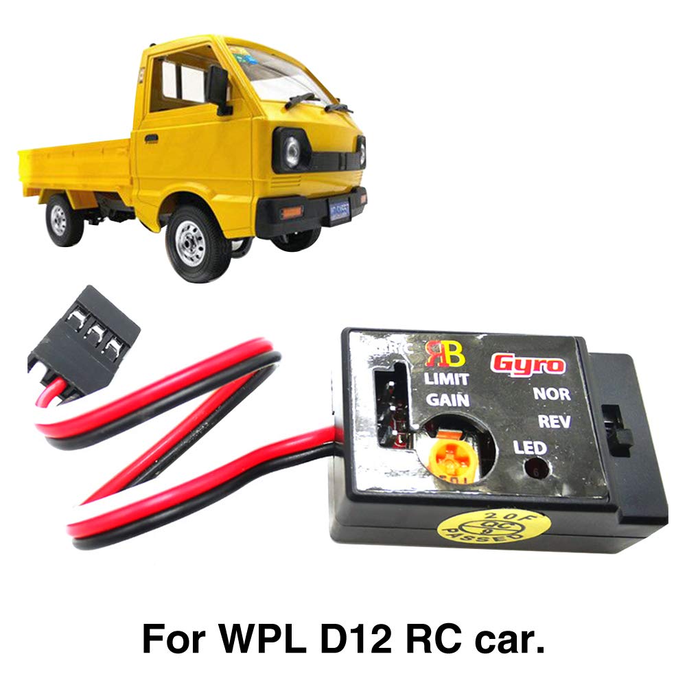 Mini Gyro Module for RC Cars Drift Drive, Automatic Stability Control Gyro | Sensitivity Adjustable, Easy to Operate, R484 Analo
