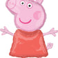 Anagram 25 Peppa Pig Foil Balloon, Multicolor