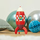 Janod Small Wood Magnetic Rocket Kit - 2-in-1 Game for Ages 2-6 - 16cm - One Color - Model J05207
