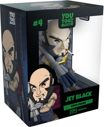 Youtooz Jet Black 5'' Inch Figure, Official Collectible Jet Black From Anime And Series Cowboy Bebop By Youtooz Cowboy Bebop Col