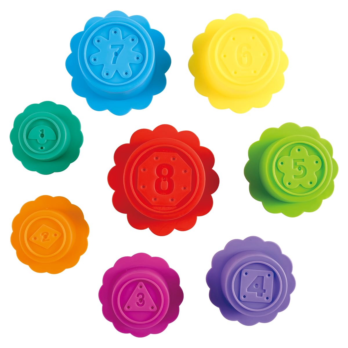 Cosaway Baby Stacking Nesting Cups Toy, Montessori Toys For Toddlers 6+ Months (617-86)