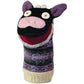 Cate & Levi - Hand Puppet - enhanced Reclaimed Wool - Handmade in Canada - Machine Washable (Cow)