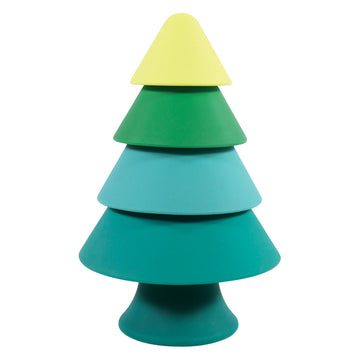 Hudson Baby Silicone Stacking Toy  Tree  One Size