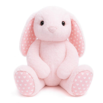 Weigedu Pink Rabbit Bunny Stuffed Animal Plush Toy For Kids, Boys, Girls, Babies - Perfect Birthday, Easter, And Christmas Bedti