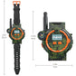 Surper Rechargeable Walkie Talkies for Kids, Camouflage, Model DDJ-MC01, with Flashlight, Outdoor Game Interphone, Gift for Boys and Girls