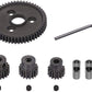 Rc Metal Steel 54T 32P Spur Gear with 15T/17T/19T Pinions Gear Sets Replace 3956 for Traxxas Slash 4x4 4WD/2WD/VXL Rally/Stamped