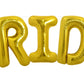 Toniful 40 Inch Large Gold Bride Balloons, Giant Jumbo Helium Foil Mylar Big Bride Balloons Banner For Wedding Marriage Bridal S