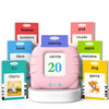 Kidzdo Spanish And English Audible Toys With Music, Bilingual Talking Flash Cards For Toddler/Beginning, Abc,Numbers,Colors,Shap