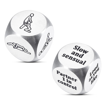 Bridal Shower Gift for Bride Gag Gifts Anniversary Date Night Gifts for Wife Husband Men Women Valentines Day for Her Him Dice I