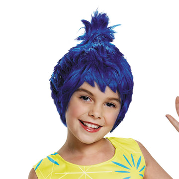 Inside Out Joy Costume For Kids, Official Disney Pixar Inside Out Classic Girls Costume, Child Size (4-6X)