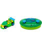 Teenage Mutant Ninja Turtles Leonardo Micro Shell Racer RC Vehicle, 2.4 GHz, Yellow, Classic Edition, Ages 5+
