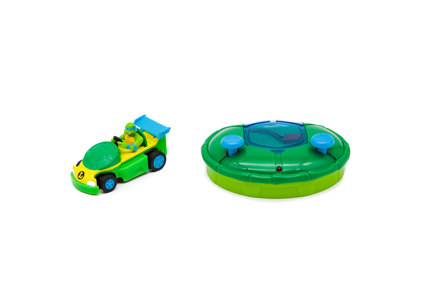 Teenage Mutant Ninja Turtles Leonardo Micro Shell Racer RC Vehicle, 2.4 GHz, Yellow, Classic Edition, Ages 5+