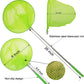 2 Pack Kids Telescopic Butterfly Fishing Nets For Kids Catching Butterfly Net Outdoor Tools For Catching Fish Ladybird, Extendable 34 Inches And Anti Slip Grip