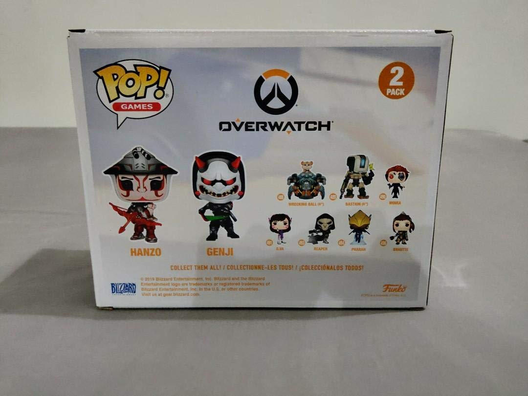Pop Funko Hanzo And Genji 2-Pack E3 2019 Limited Edition