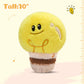 WEWILL 8'' Light Up Plush Toy - Cute Light Bulb Stuffed Animal in Yellow, Soft Polyester, Ideal Gift for Kids, Boys & Girls