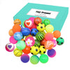 Jatidne 24 Pieces Bouncy Balls Party Favors for Kids Party Bags Fillers Colorful Bouncing Balls for Toddlers School Prize Festiv