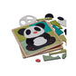 Pink Nosed Panda Wooden Puzzle | 19 Pieces Jigsaw Puzzle | Endangered Animals For Kids 3 Years And Above