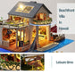 RHZN Miniature House Kit - DIY Dollhouse, 1:24 Scale, Wood Material, Holidays in Hawaii, Model TC4