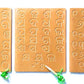 Futurez Key Odia Varnamala Writing Practice Wooden Tracing Board For Kids | Odia Alphabet & Numbers Learning Set | Reusable Educ