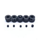 KingVal Replacement 5PCS M1 8mm 13T 14T 15T 16T 17T Steel Pinion Motor Gear Compatible with 1/5 RC Car Brushed Brushless Motor