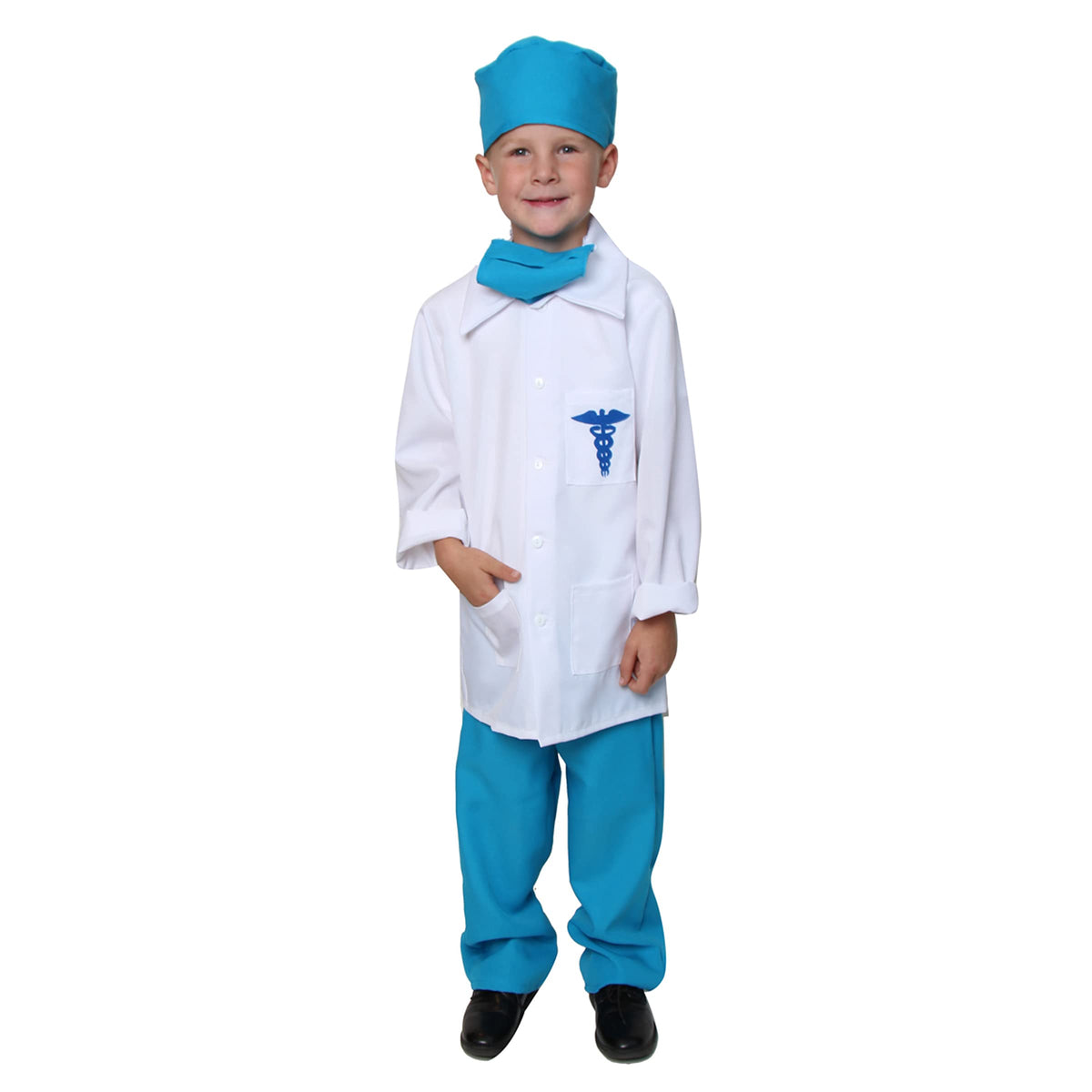StoryBook Wishes Blue Doctor Deluxe Costume Set Size 6/8