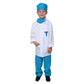 StoryBook Wishes Blue Doctor Deluxe Costume Set Size 4/6