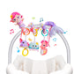 Koty Carseat Toys Hanging, Pink Mermaid Stroller Toys For Babies 0-6 Months, Baby Car Seat Toy With Crinkle, Teether, Music Box,