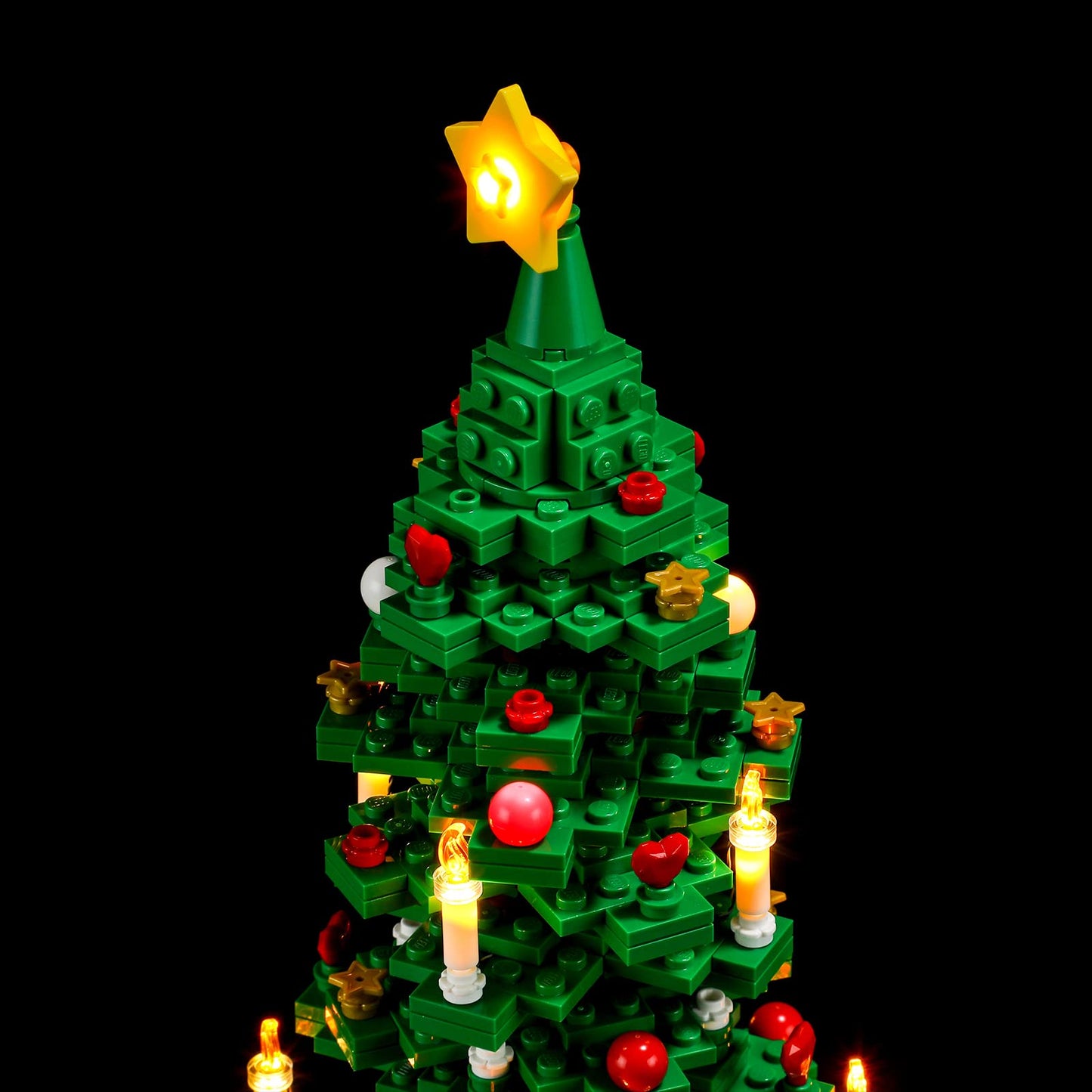 Briksmax Led Lighting Kit For Lego-40573 Christmas Tree - Compatible With Lego Building Blocks Model- Not Include The Lego Set