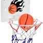 Cyfie Basketball Hoop Toddler, Bathtub Bath Toys For Office Desk Bathroom Slam Dunk Games, Suction Cup Basketball Hoop For Kids Girls Boys