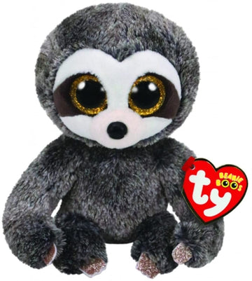 Ty Beanie Boos Dangler - Grey Sloth Reg