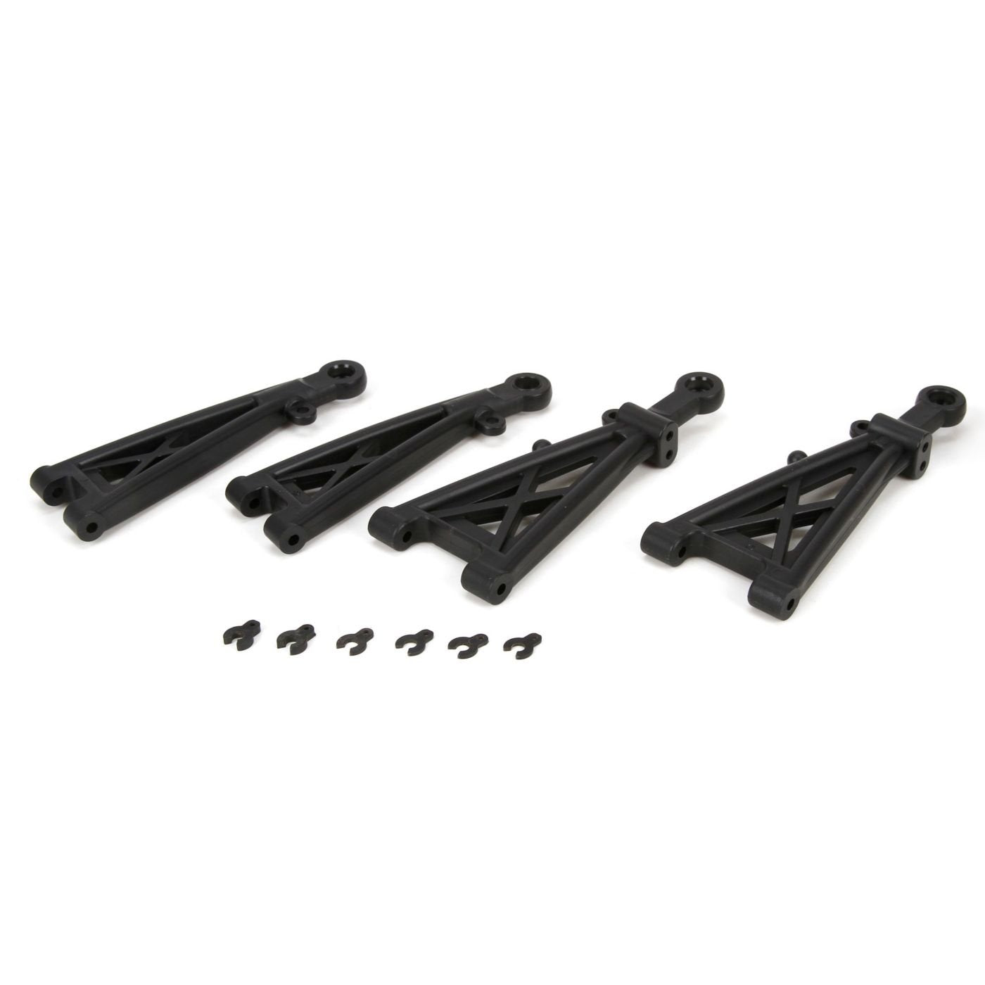 ECX ECX234001 Front Suspension Arm Set: 4wd All 2 1:10 Scale