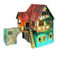 Clever Paper Sailor'S House With Figures