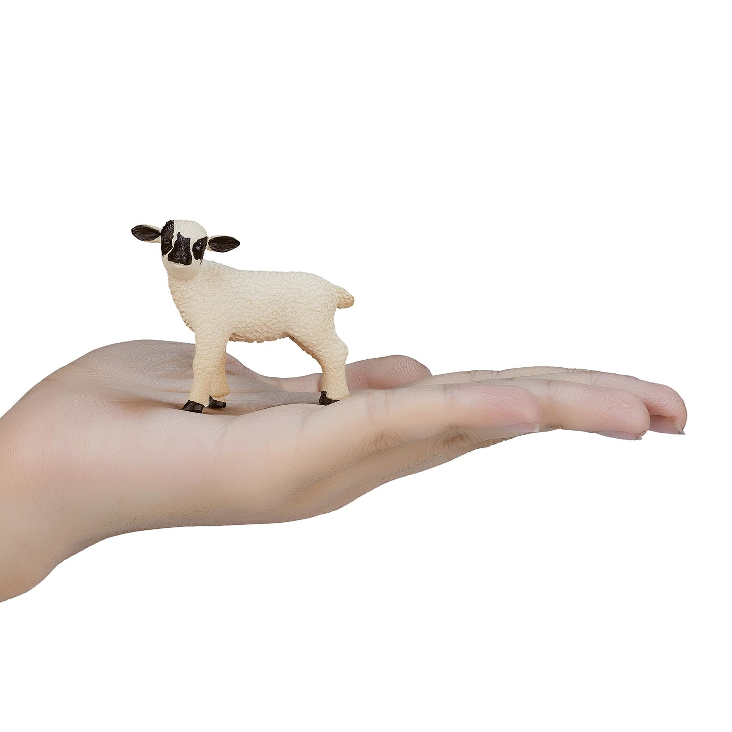 Mojo Black Faced Lamb Realistic Farm Animal Hand Painted Toy Figurine