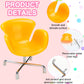 Sosation 12 Pieces 1:6 Scale Dollhouse Miniature Plastic Chair Colorful Miniature Chair Dollhouse Furniture Diy Mini Armchair Ba