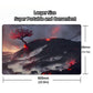 MTG Playmat - 24 x 14 Inches, Smooth Rubber Surface for MTG DTCG CCG RPG Trading Card Game