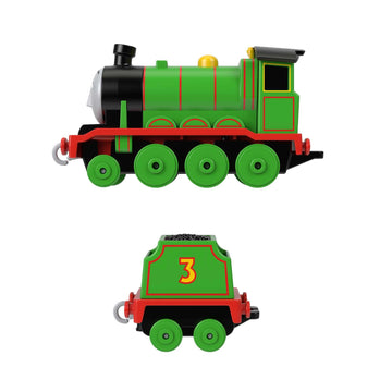 Thomas And Friends Henry Metal Locomotive Rolling Train, Includes 1 Locomotive And 1 Coal Tank, Children'S Toy, Ages 3 And Above, Hmc43