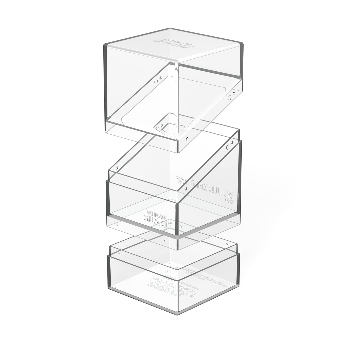 Ultimate Guard Ugd011283 Boulder'N Tray 100+ Transparent Trading Card Box