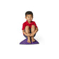 Gonge River Stones - The Original Kids Play Stepping Stones For Balance And Coordination, Non-Slip Bottom, Stackable, For Indoor And Outdoor, Set Of 6 - Vibrant