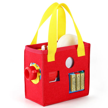Pisosn Portable Carrying Case Compatible With Little Tikes Story Dream Machine Starter Set (Red)