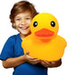 Giant Rubber Yellow Duck,Kalafona 13 Inch Large Giant Jumbo Duck Bath Toy No 'Bebe' Noise No Hole Bathtub Toys For Baby Shower B