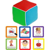 Play & Learn Cube; Roll And Play Game For Toddlers; 1St Learning Game!; Teaches Colors, Numbers, Emotions, Language; Roll Cube,