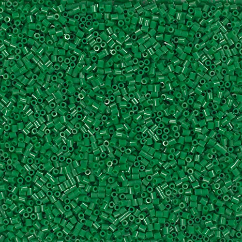 Perler 80-14104 Mini Fuse Bead Craft Supplies, 2000pcs, Dark Green