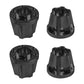 Vgoohobby Metal RC 12mm Wheel Hex Hub Extension Combiner Compatible with 1.9/2.2inch Wheel Rim Axial SCX10 Traxxas TRX4 D90 1/10