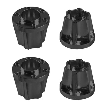 Vgoohobby Metal RC 12mm Wheel Hex Hub Extension Combiner Compatible with 1.9/2.2inch Wheel Rim Axial SCX10 Traxxas TRX4 D90 1/10