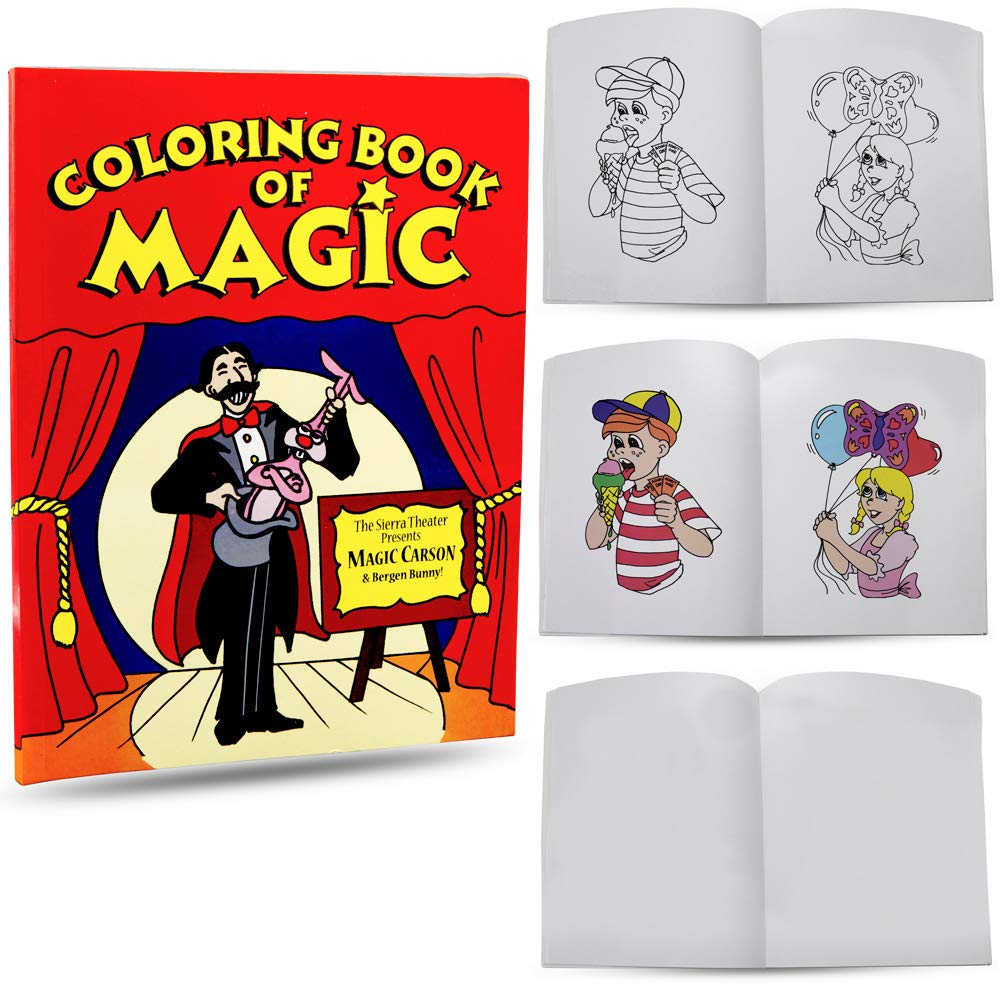 Magic Makers Magic Coloring Book Trick Magicians Choice 8.5 X 11 Inches